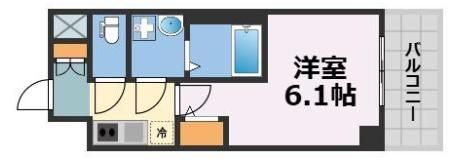 エスリード弁天町NORTH RESIDENCEの間取り画像