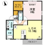 ヴィラ シャルマンCの間取り画像