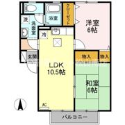 セジュール力石 A棟の間取り画像