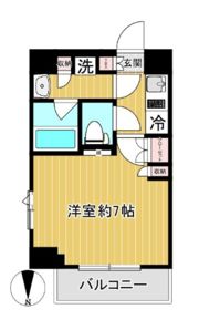 ルーブル東武練馬弐番館の間取り画像