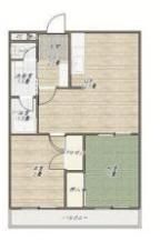 レインボー第二の間取り画像