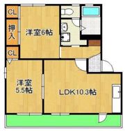バリュージュ皇后崎の間取り画像