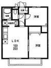コーポソレジオの間取り画像