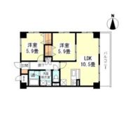 ラ・ファミリア豊中の間取り画像