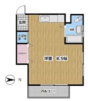 コーポ吉祥寺の間取り画像