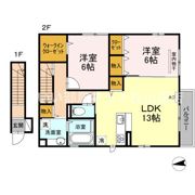 D-roomいちご館 A棟の間取り画像