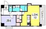 西十日市FLATSの間取り画像