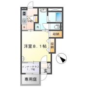 ルトゥール野村の間取り画像