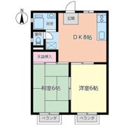 メゾン中村の間取り画像