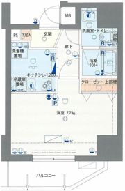 リヴシティ上野入谷グロースの間取り画像