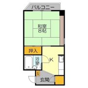 エバーグリーン皆生の間取り画像