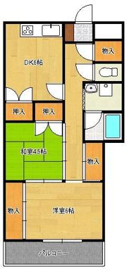 レイ前田の間取り画像