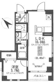 アスティオスⅡの間取り画像