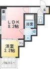 クラール川名の間取り画像