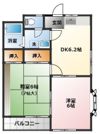 ハイツカームネス1の間取り画像