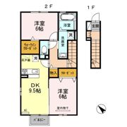 アムール新館の間取り画像