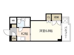 坪田ビルの間取り画像