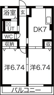 セ・レユニールの間取り画像