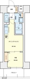 レオンコンフォート大手通の間取り画像