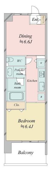 レジディア南千住の間取り画像