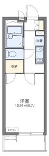 レオパレスノーブル シャトーⅡの間取り画像