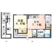 パロット片坂の間取り画像