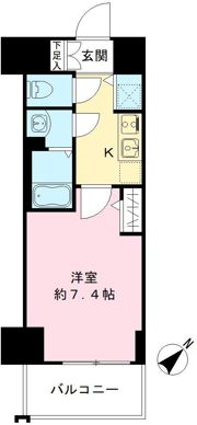エスリード新栄グランラグジェの間取り画像