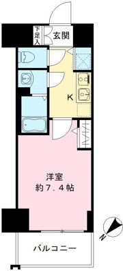 エスリード新栄グランラグジェの間取り画像