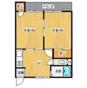 宇品栄能マンションの間取り画像