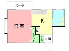 木村アパートの間取り画像