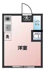 ハイムタケの間取り画像