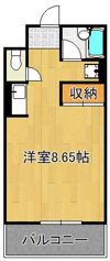 メゾン東武三萩野の間取り画像