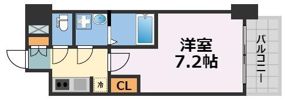 S-RESIDENCE堺筋本町Deuxの間取り画像