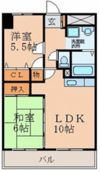 アイーラ渡辺の間取り画像