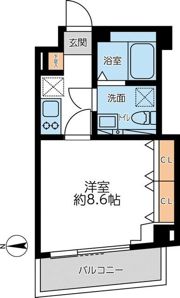 グランカーサ馬込Ⅰの間取り画像