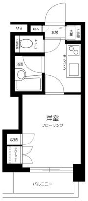 アプレシティ三田の間取り画像