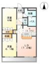 ロイヤルヒル岩松Ⅱの間取り画像