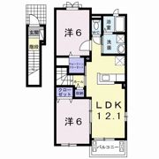 ベスタDの間取り画像