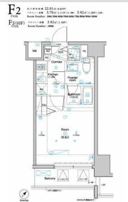 SYNEX横濱阪東橋Ⅱの間取り画像