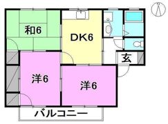 グリーンパーク848の間取り画像