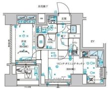 メインステージ横濱真金町の間取り画像