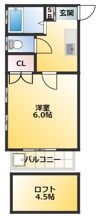 メゾンフジヌキの間取り画像