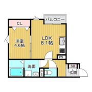 BelAir Toyotsuの間取り画像