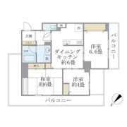 リエール若松町の間取り画像