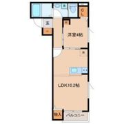 Grand Chariot K 大和町の間取り画像