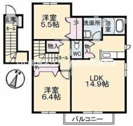 マレンドールⅡの間取り画像