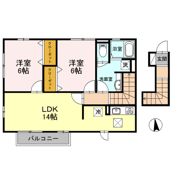 セジュールラック 南館の間取り画像