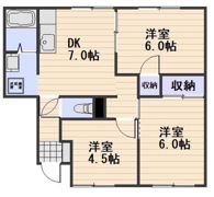 ローゼンハイムA棟の間取り画像