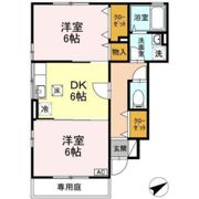 ヴィラ住吉 A棟の間取り画像