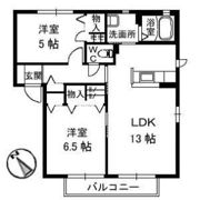 サンハイツS U棟の間取り画像